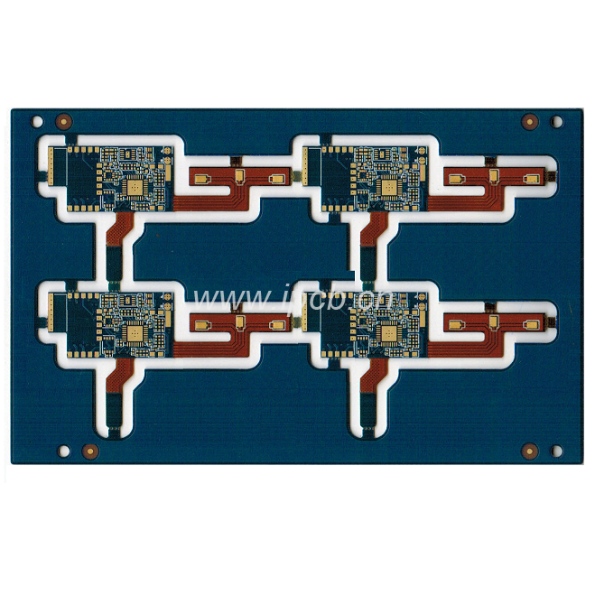 8層軟硬結(jié)合板 8層軟硬結(jié)合板