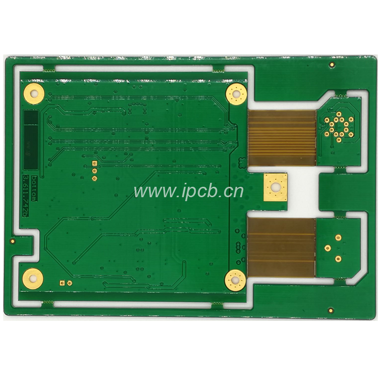 RF樹脂塞孔軟硬結(jié)合板 RF樹脂塞孔軟硬結(jié)合板