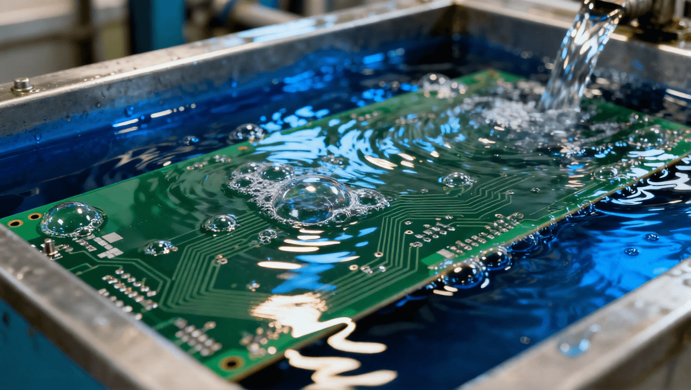 多層板阻抗控制蝕刻工藝細(xì)節(jié)，體現(xiàn)線寬精度對(duì)阻抗匹配的關(guān)鍵作用