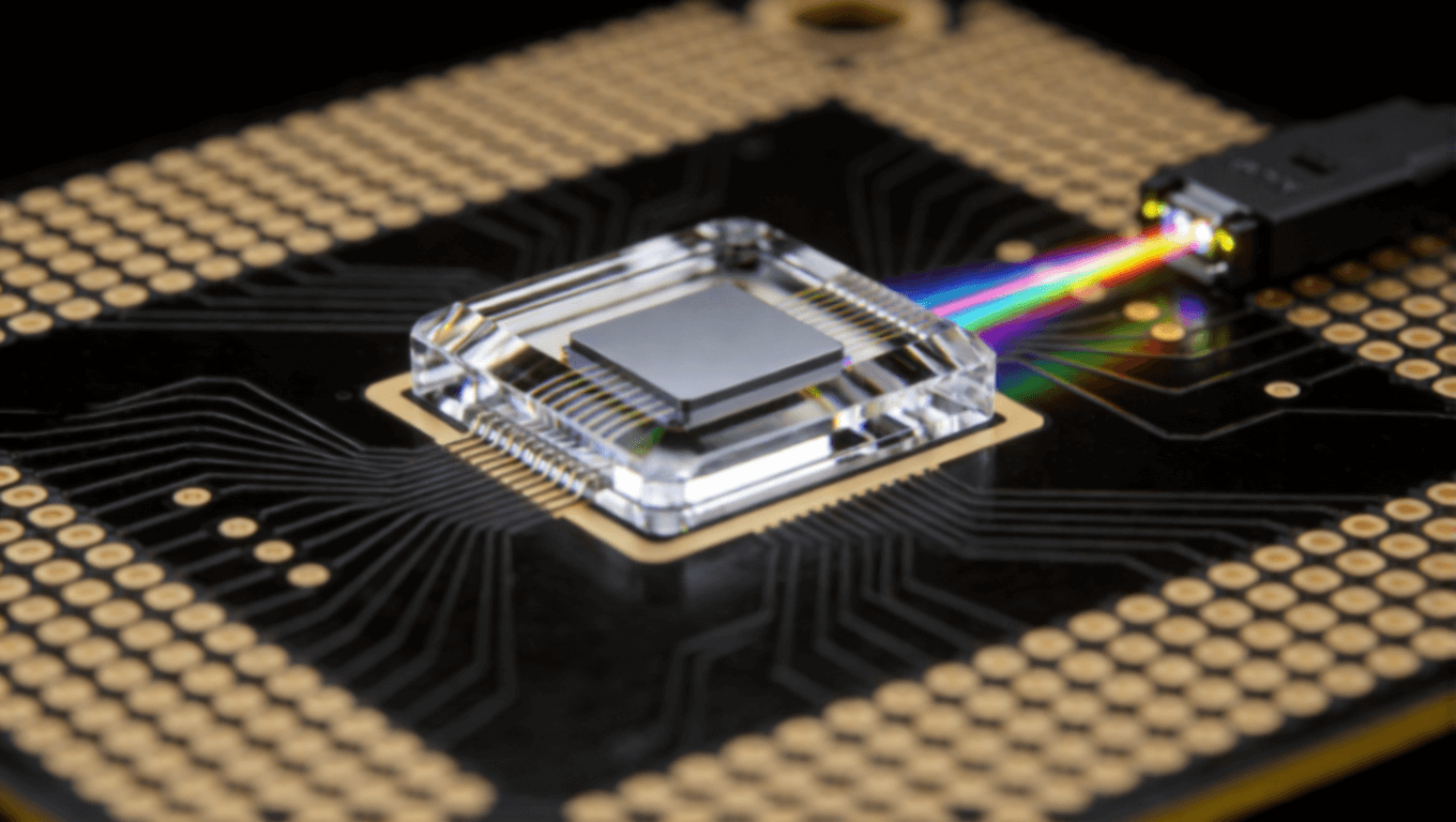 硅光子技術的光模塊PCB封裝細節(jié)，展光電混合集成結構