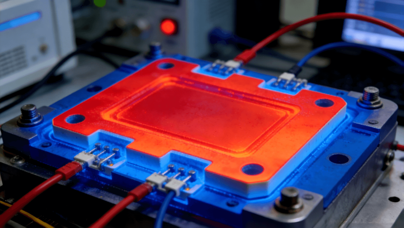 新能源汽車功率模塊熱成像測試中的陶瓷基板