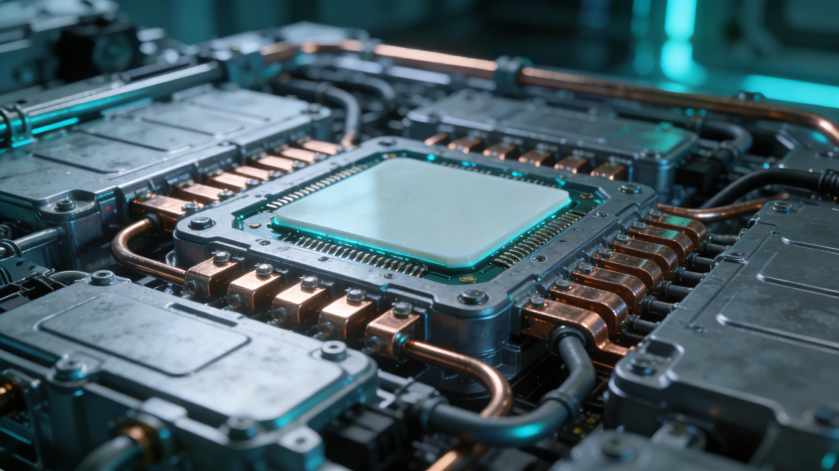 800V新能源汽車逆變器采用覆銅陶瓷基板散熱結(jié)構(gòu)圖 800V新能源汽車逆變器采用覆銅陶瓷基板散熱結(jié)構(gòu)圖