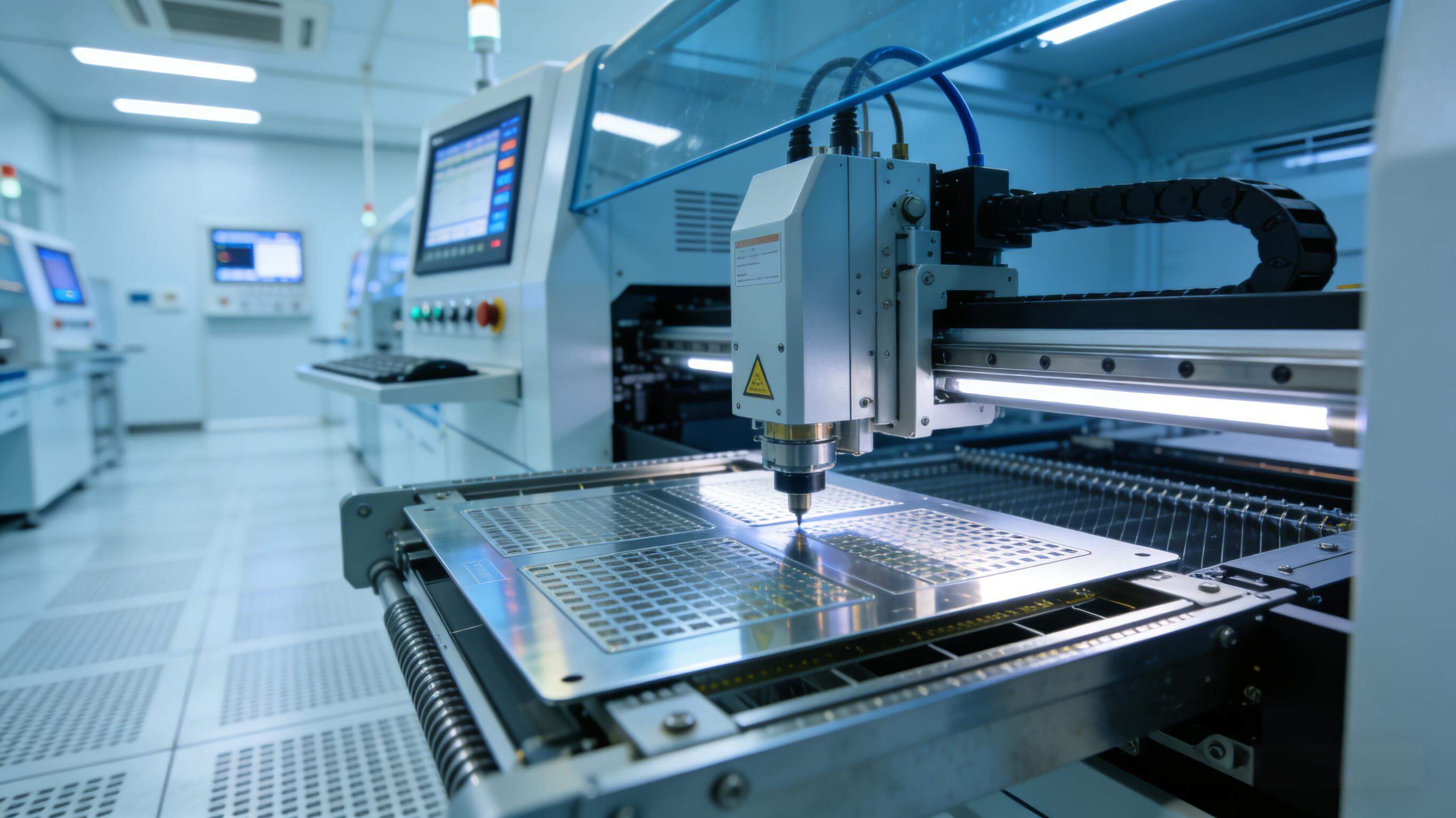 新一代超薄電路板鋼網(wǎng)在先進(jìn)SMT電子制造車間的應(yīng)用場景